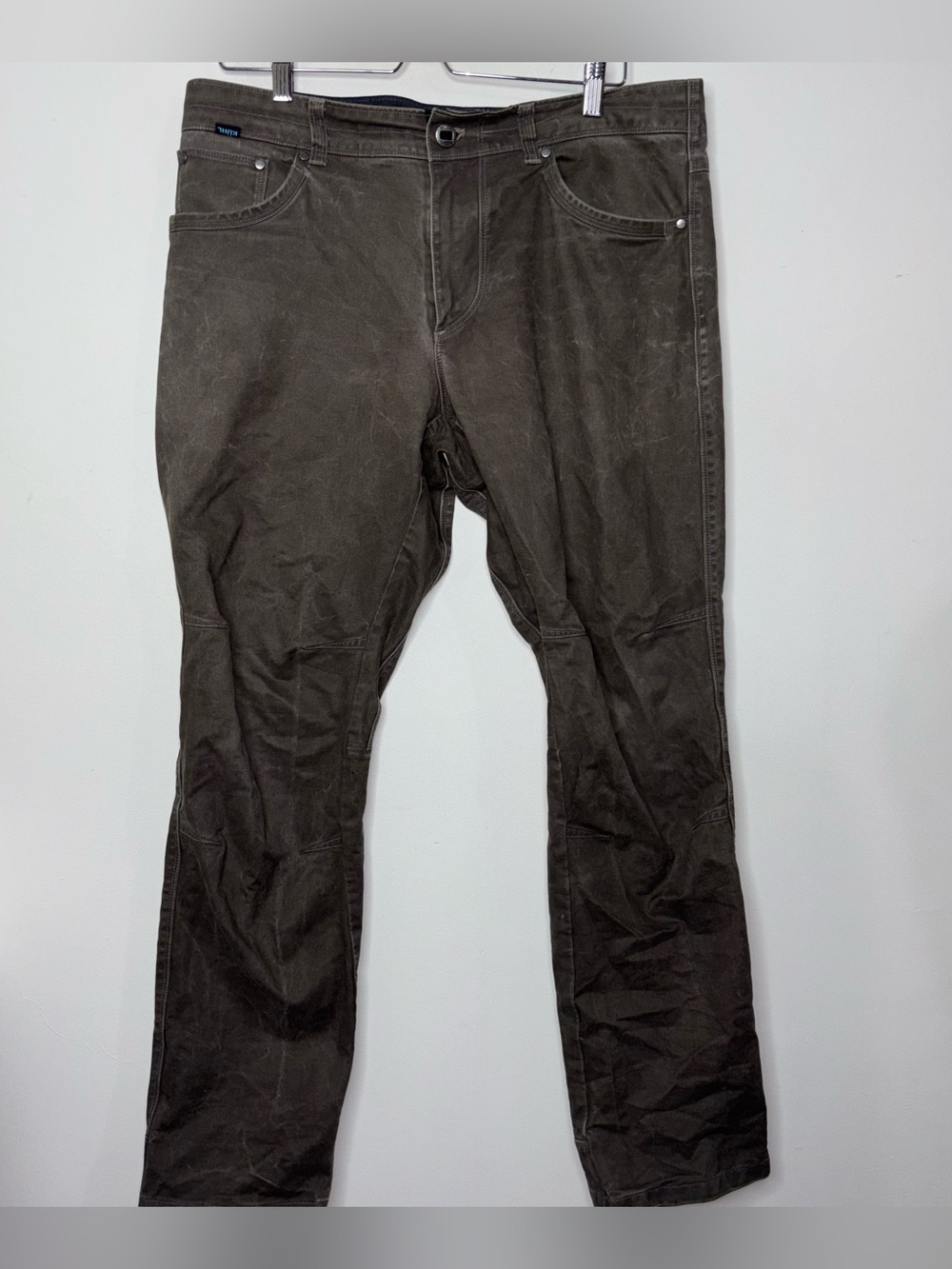 Kuhl Free Ryder Legendary Pants Men's 36x32 Vintage Patina Dye Brown Hiking